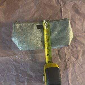 Silver Glitter Pouch